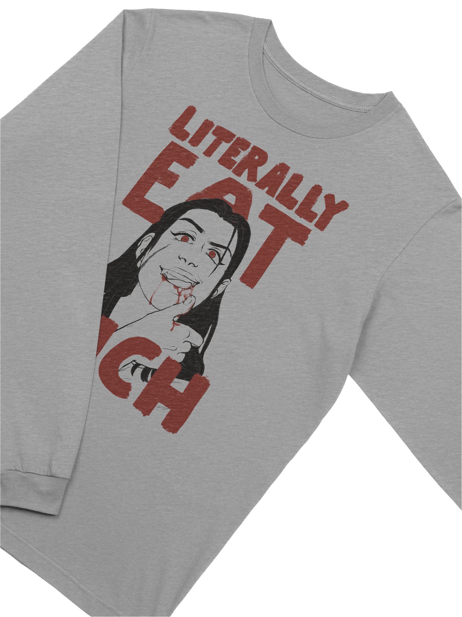 Literally Eat The Rich Long Sleeve Tee product image (3)