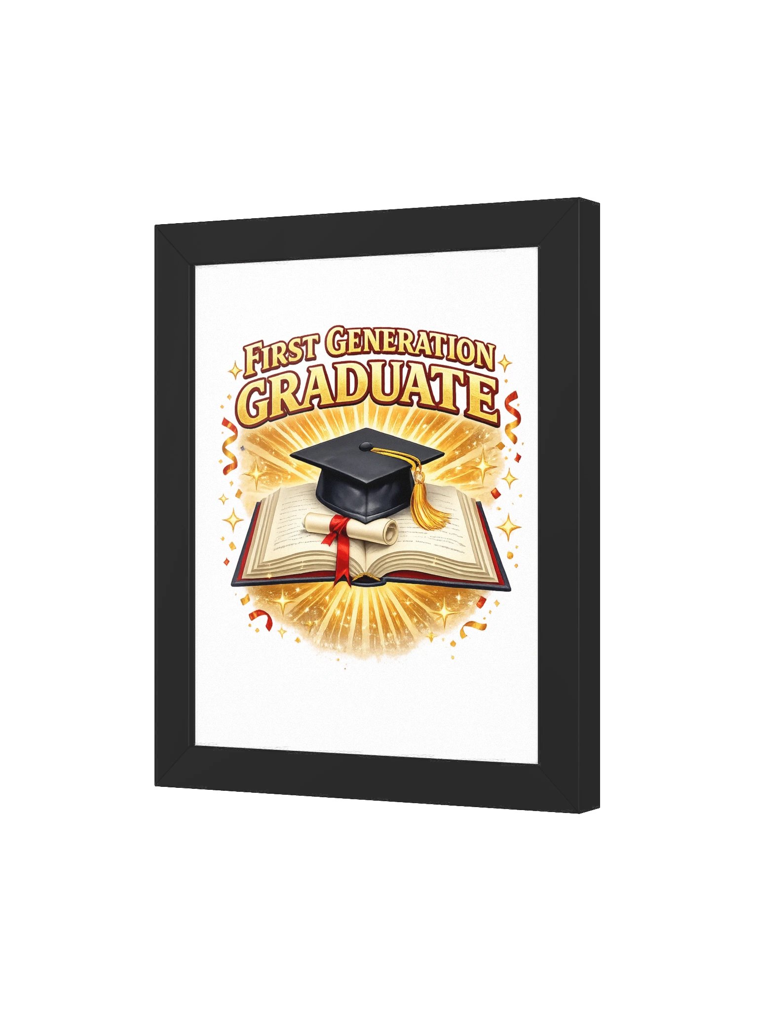 First Generation Graduate - Framed Poster product image (3)