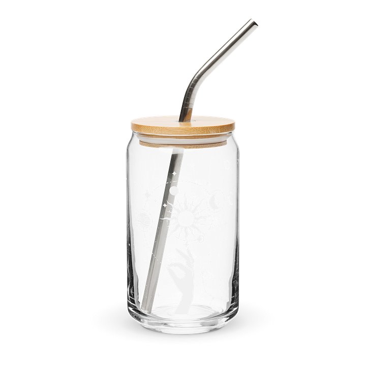 The Cosmos Glass W/ straw product image (1)