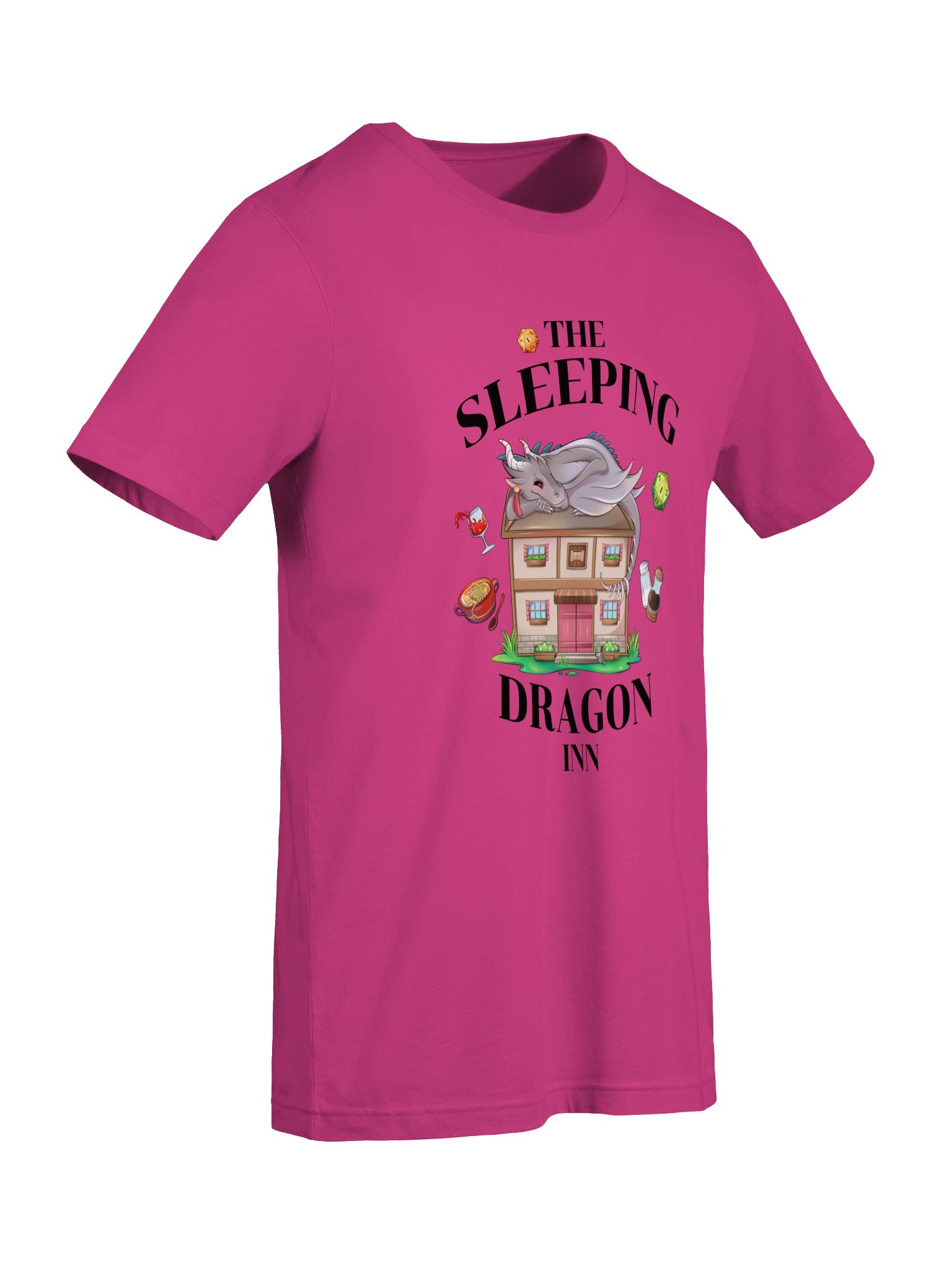 The Sleeping Dragon Inn Tee [Black Font] product image (72)
