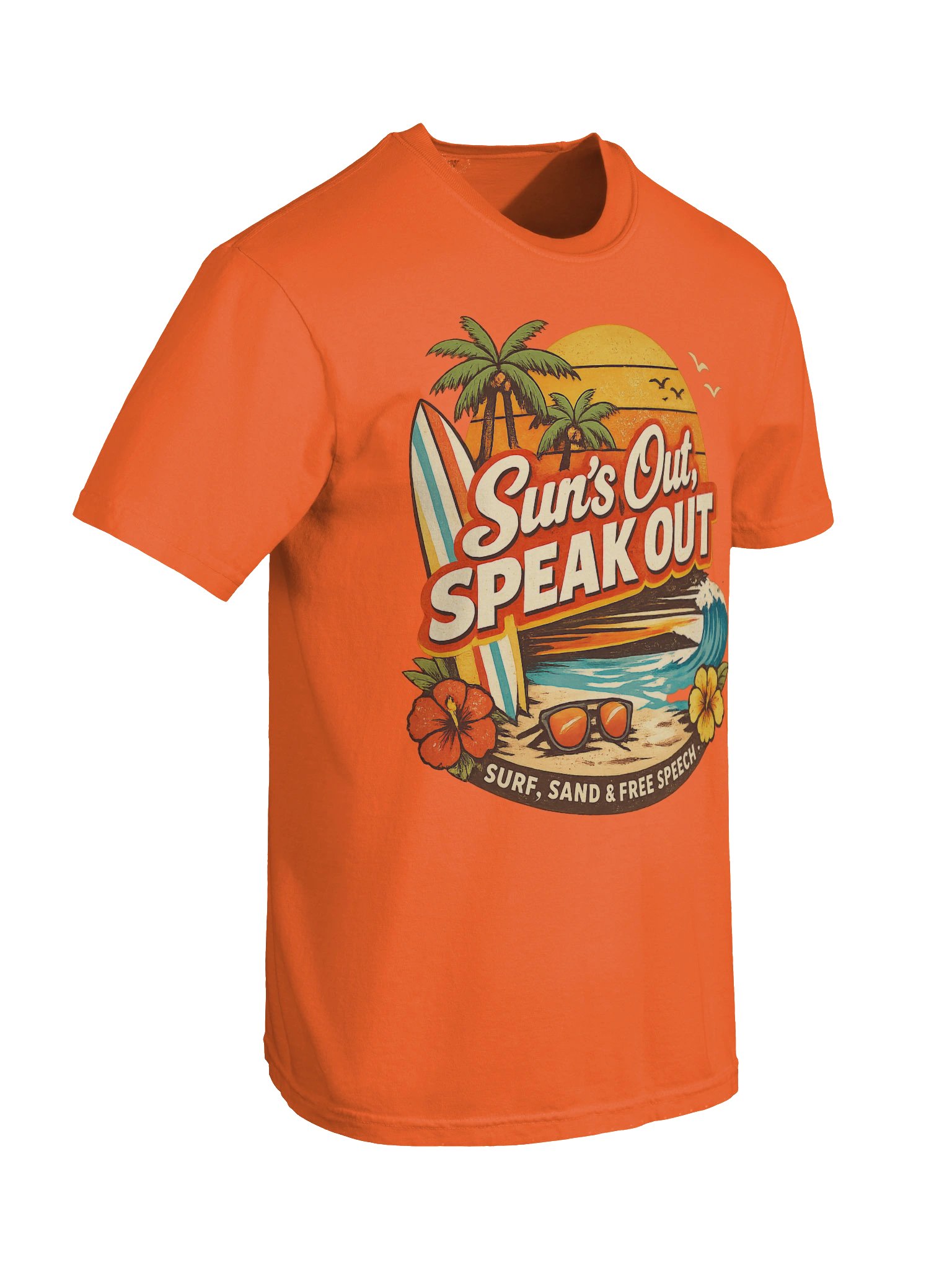 Sun's Out Speak Out Campaign T-Shirt product image (75)