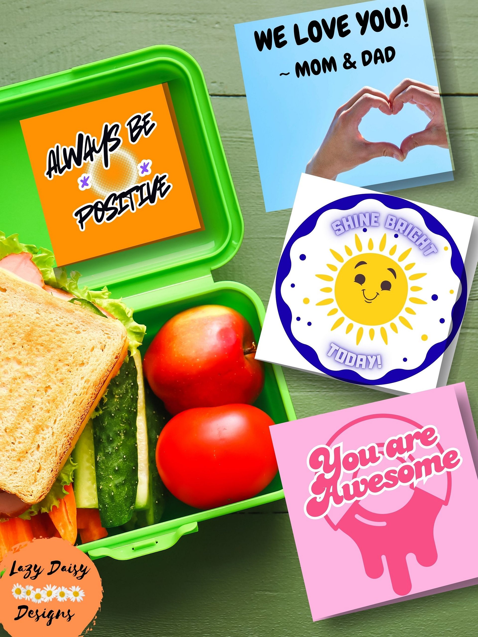 Lunch Box Notes - 100 Designs product image (7)
