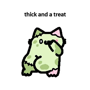 thick and a treat tee zombie🧟 product image (2)