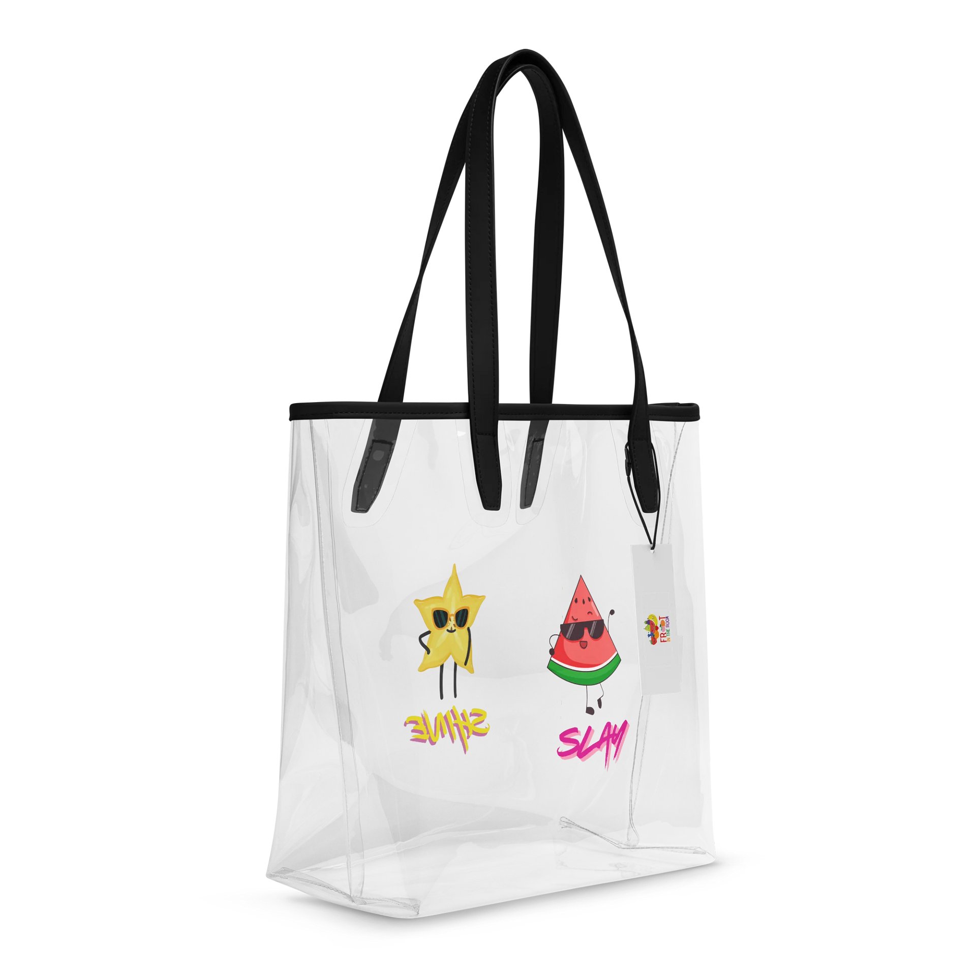 Slay and Shine Clear Tote Bag product image (4)
