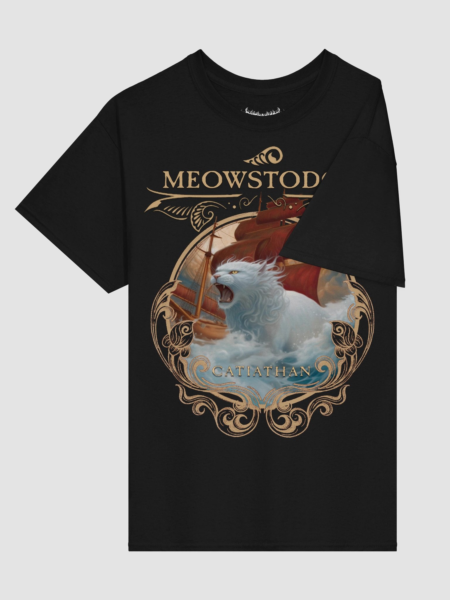MEOWSTODON CATIATHAN T SHIRT product image (3)