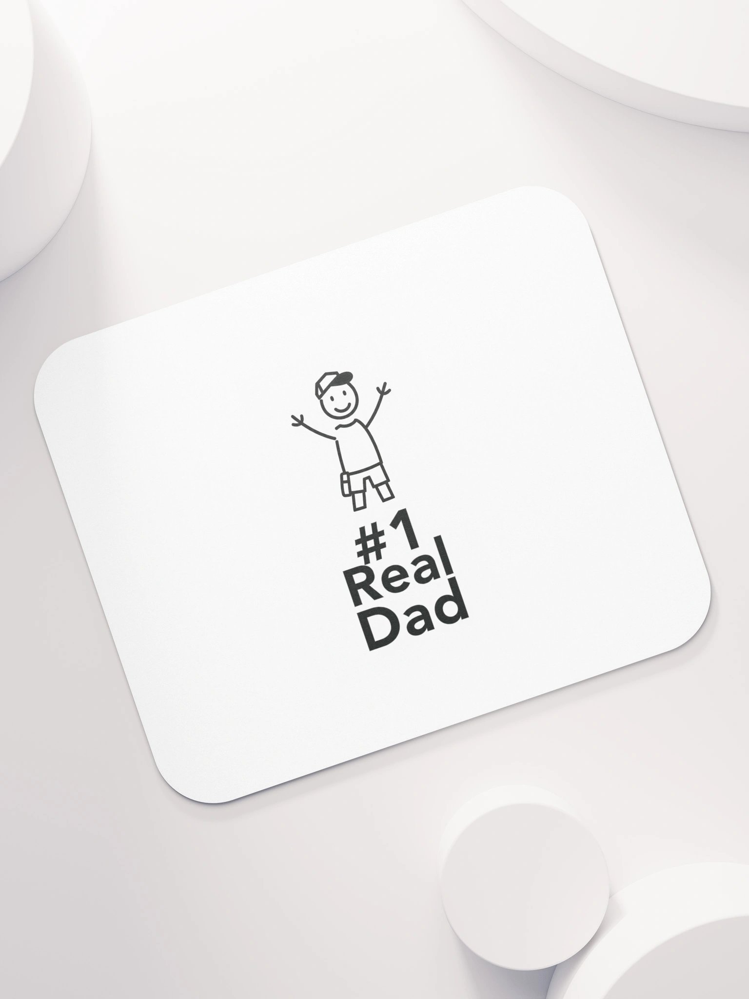 #1 Real Dad Mouse Pad product image (7)