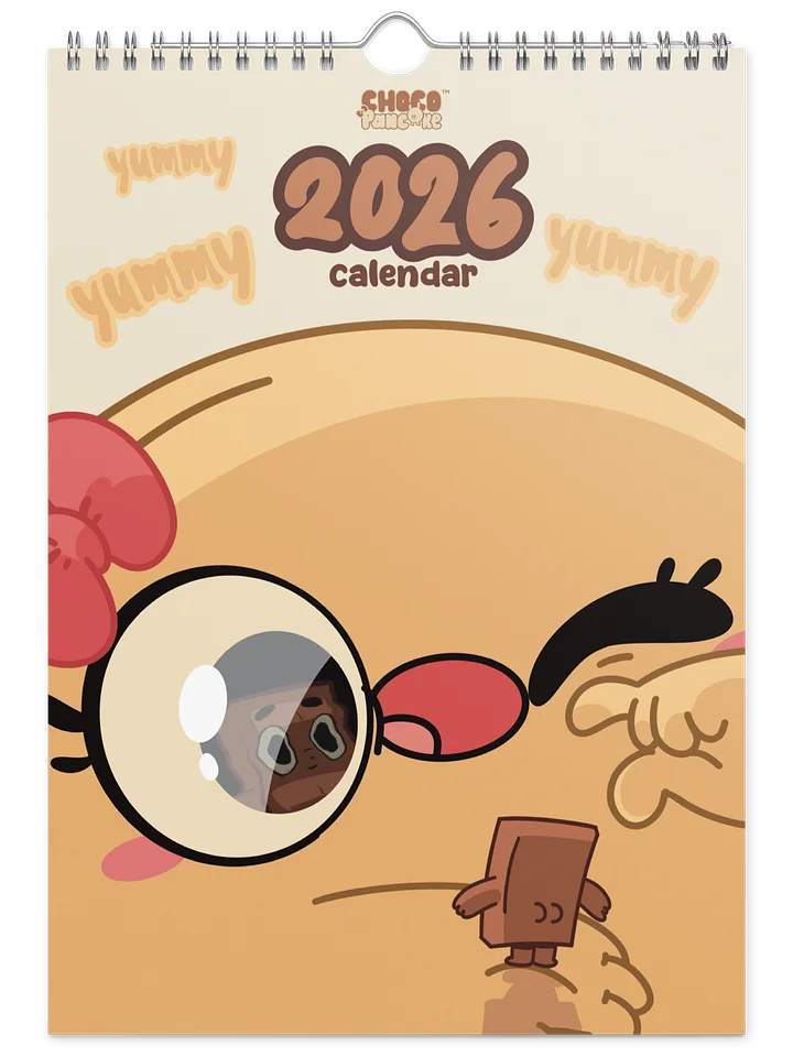 2026 Choco & Pancake Wall Calendar product image (2)