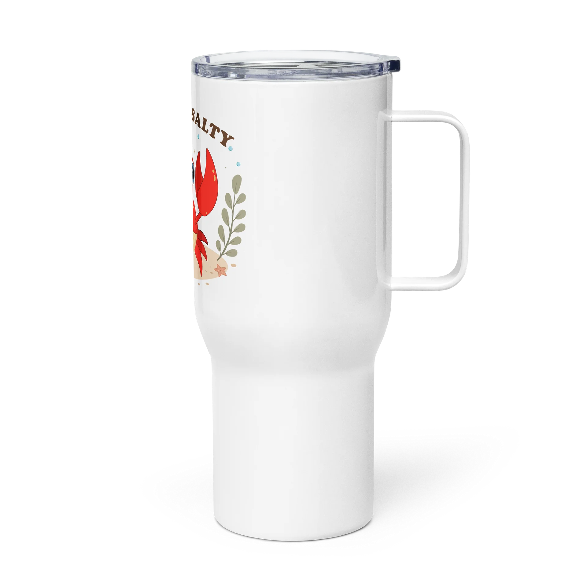 A Little Salty Crab Travel Mug product image (3)