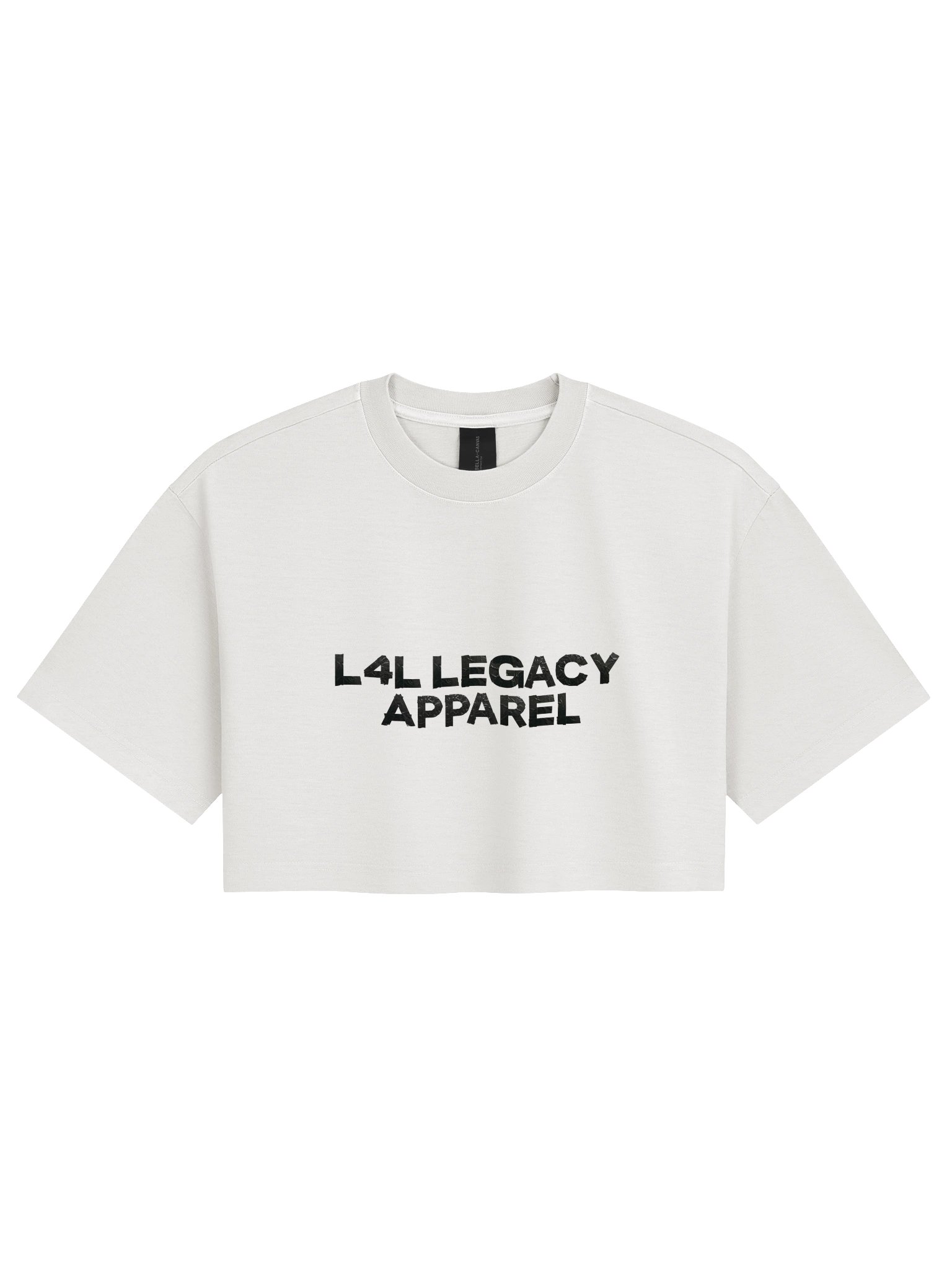 Win in Silence Ladies Crop Tee product image (1)