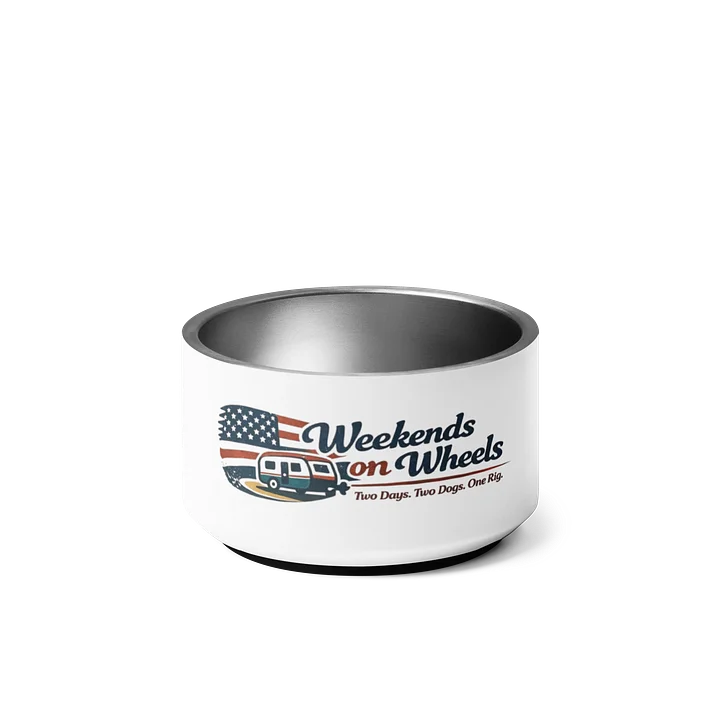 Weekends on Wheels Pet Bowl product image (1)