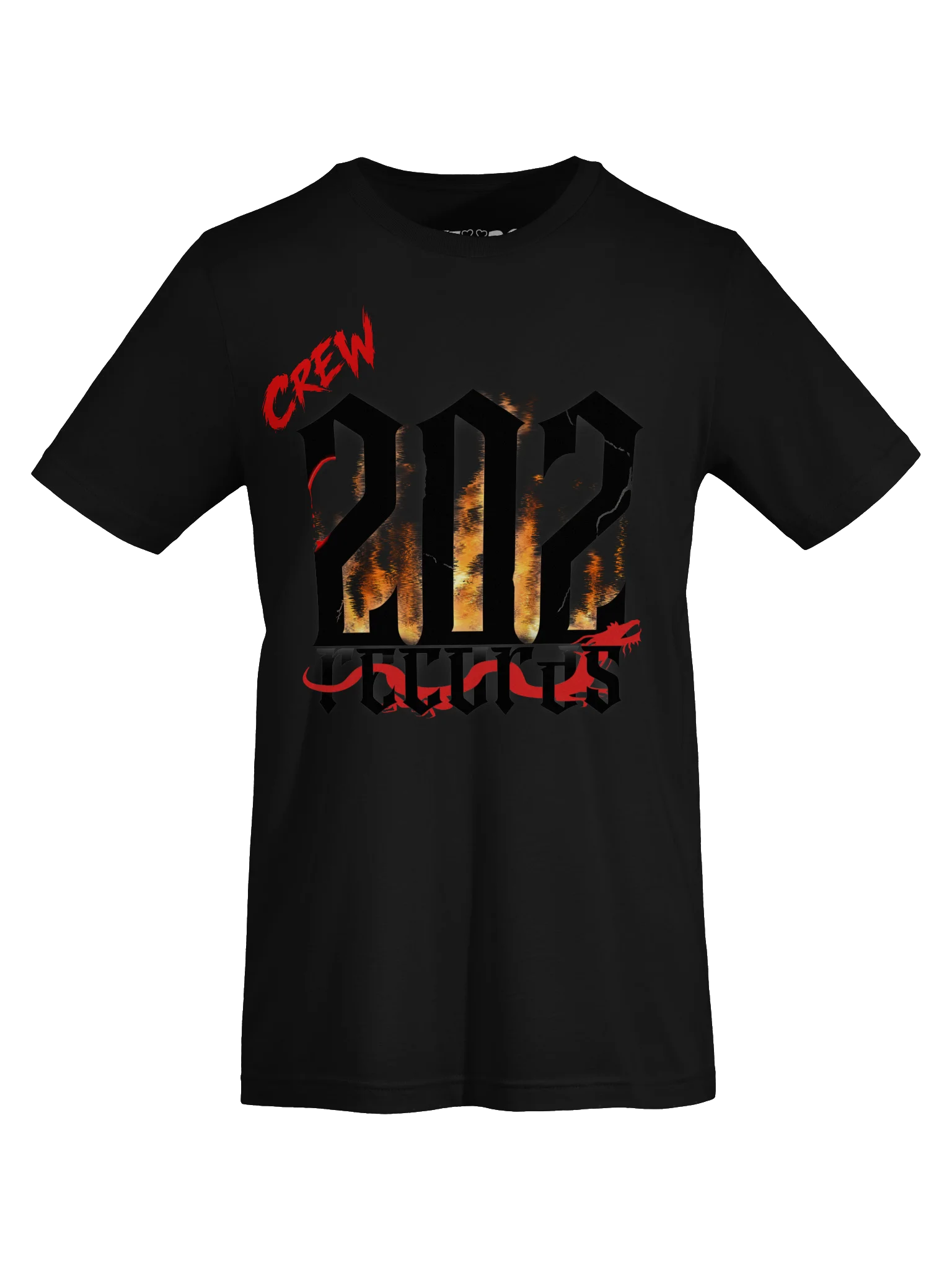Crew 202 "Moderators" ADULT Black T-Shirt product image (5)