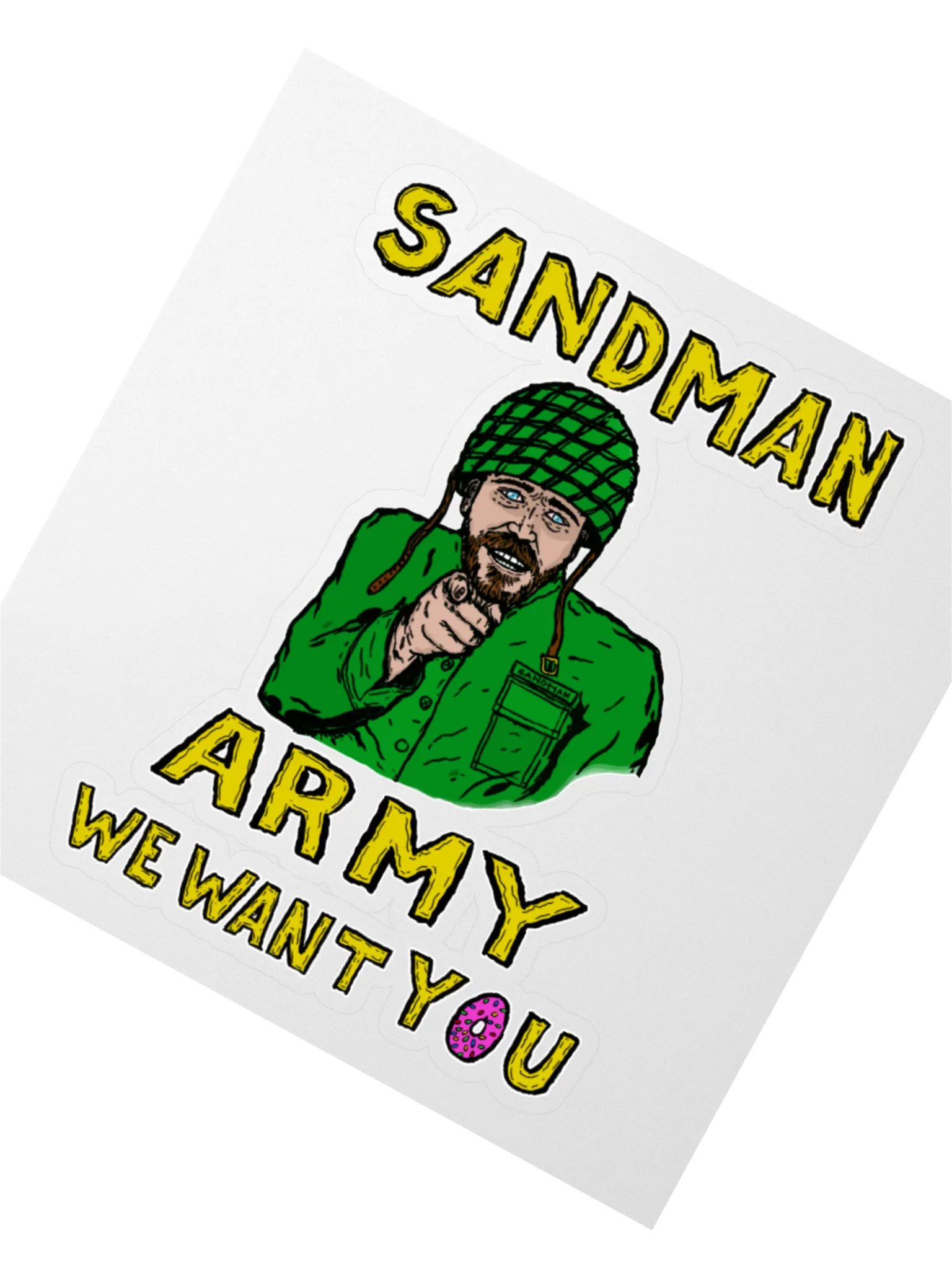 Sandman Army Sticker product image (2)