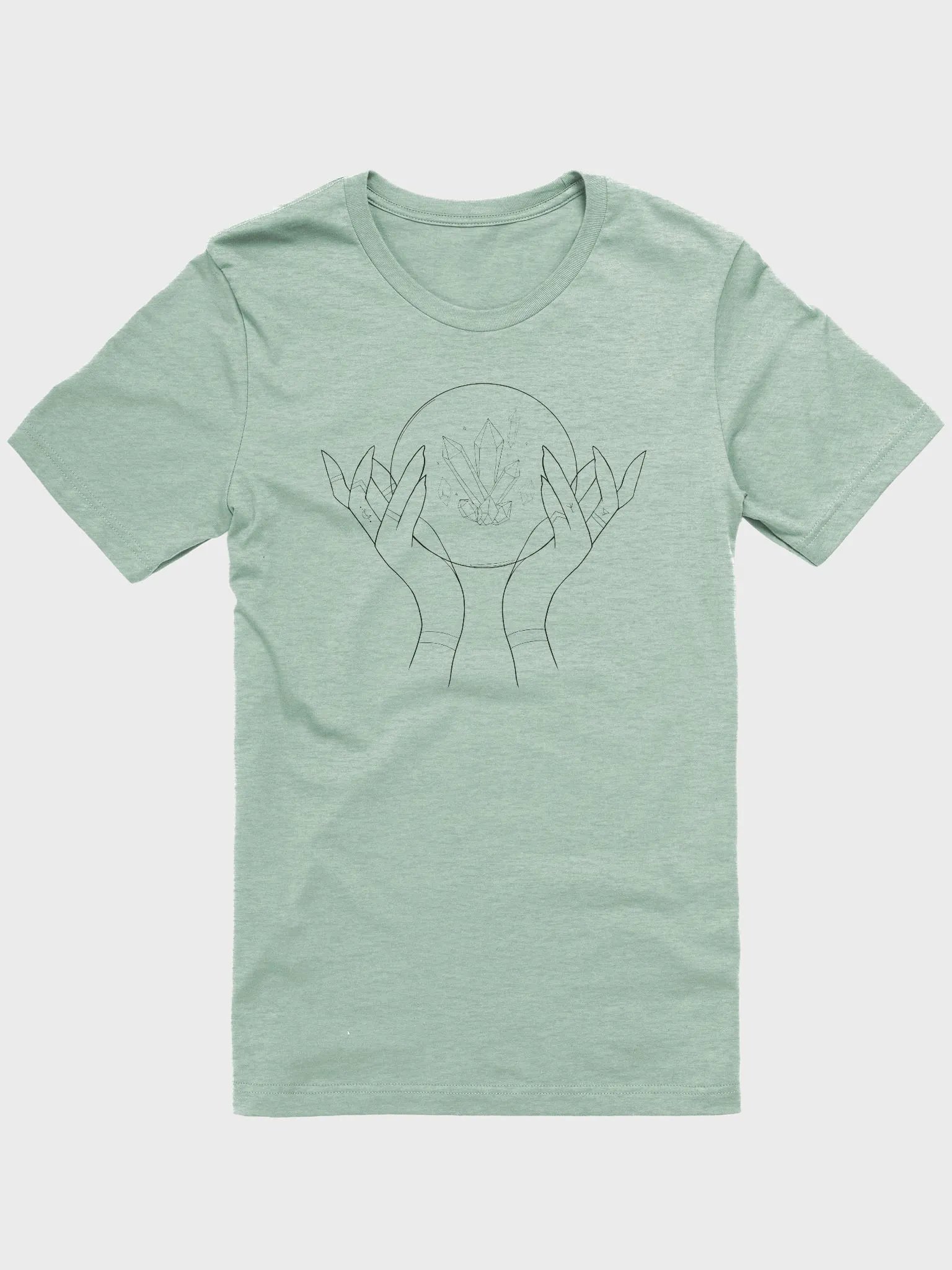 Crystal Orb Tee (black design) product image (1)