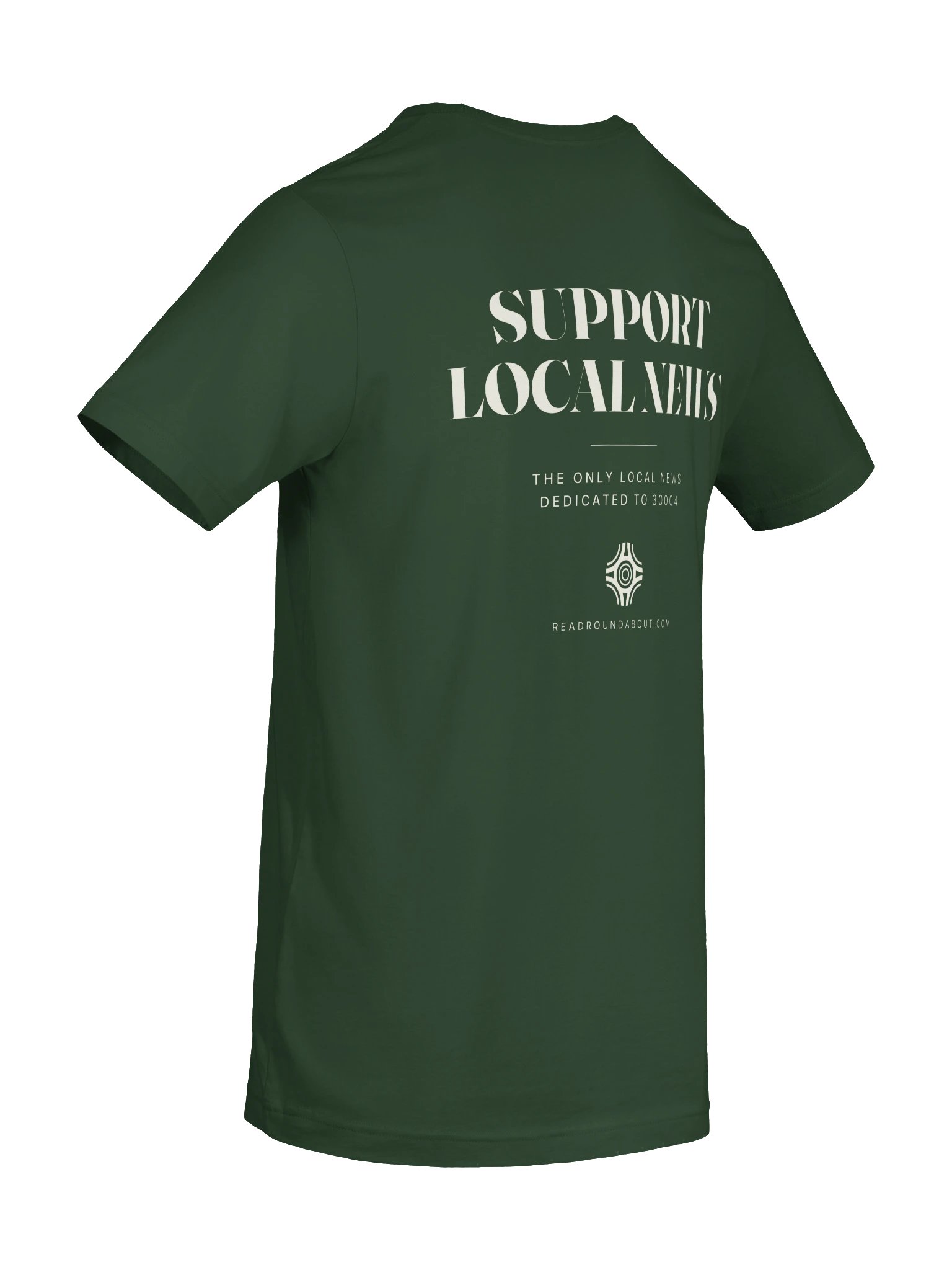 Support Local News Tee (Forest) product image (8)