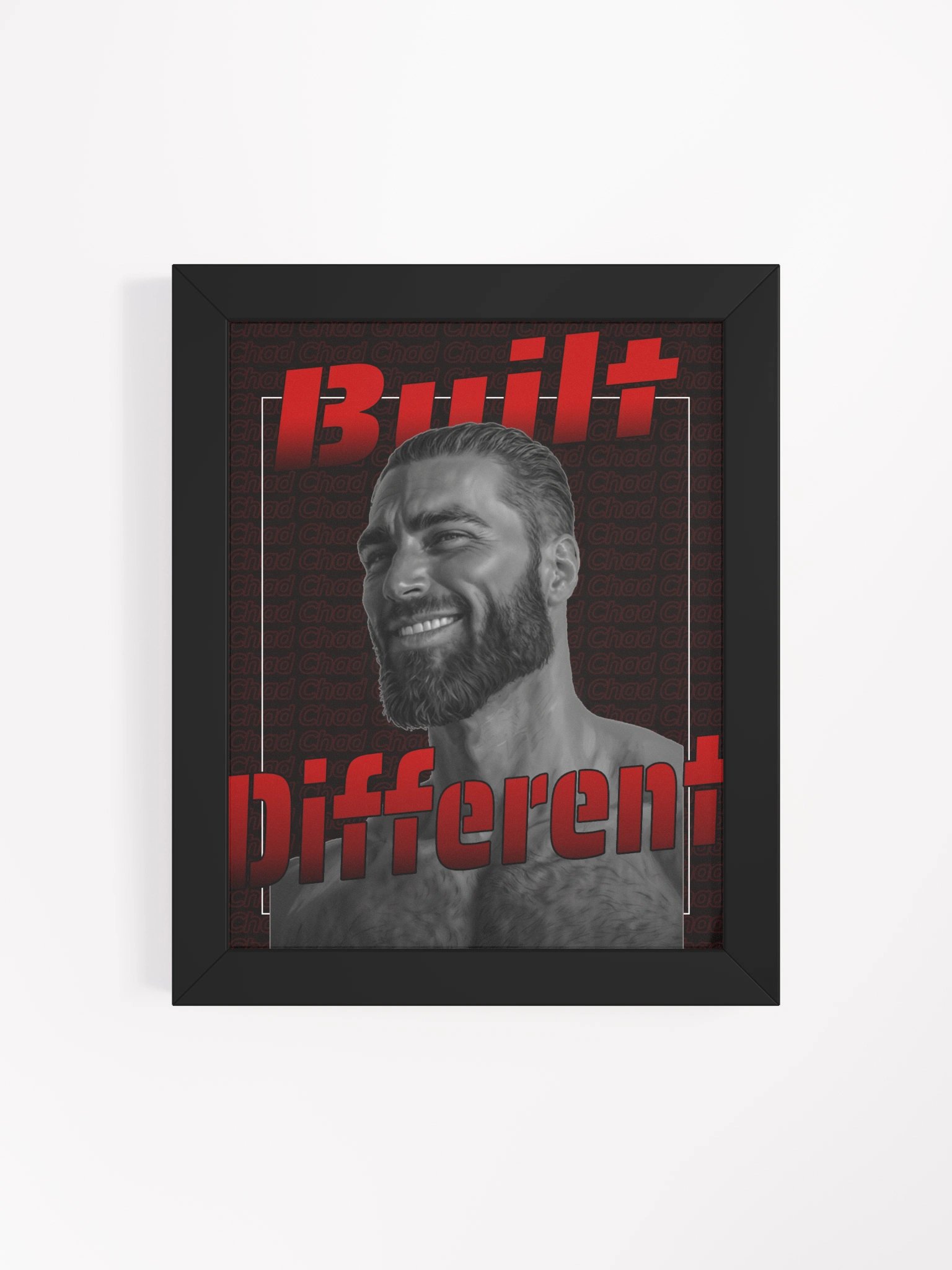 Built Different Framed Poster product image (47)