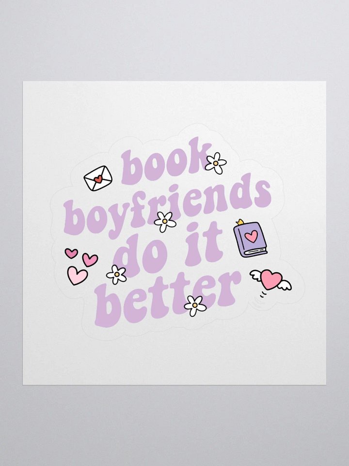 Book Boyfriends Sticker product image (1)