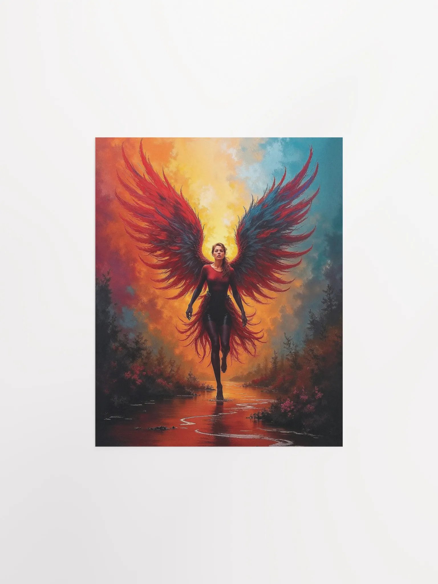 Golden Angel Matte Poster product image (6)