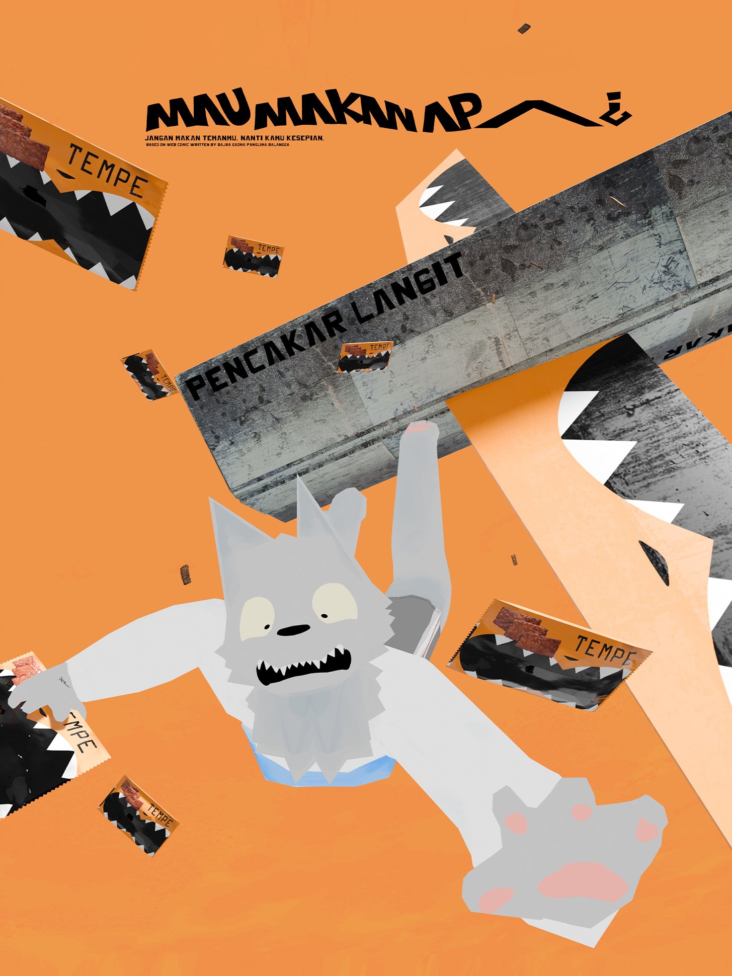 MMA | Gix Falling Poster (Paper) product image (1)