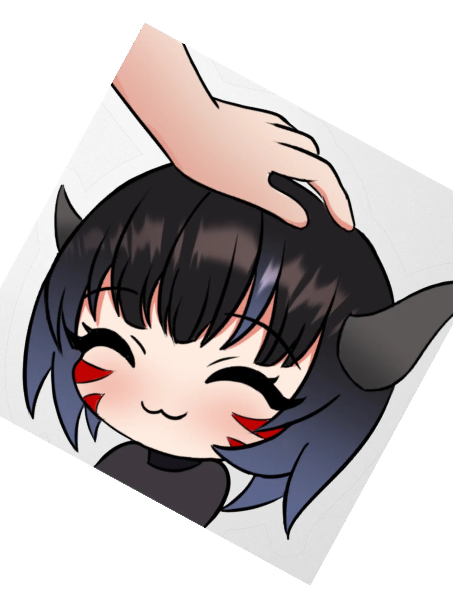 Oni Headpats Stickers product image (2)