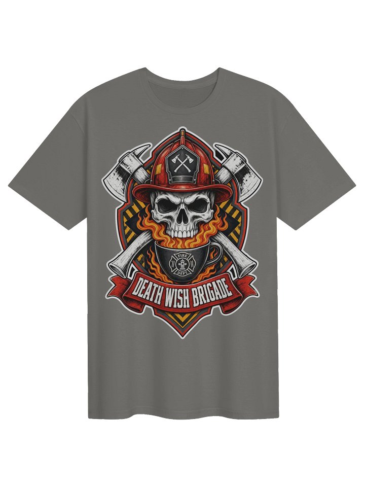 Death Wish Brigade Fire Skull Tee product image (2)