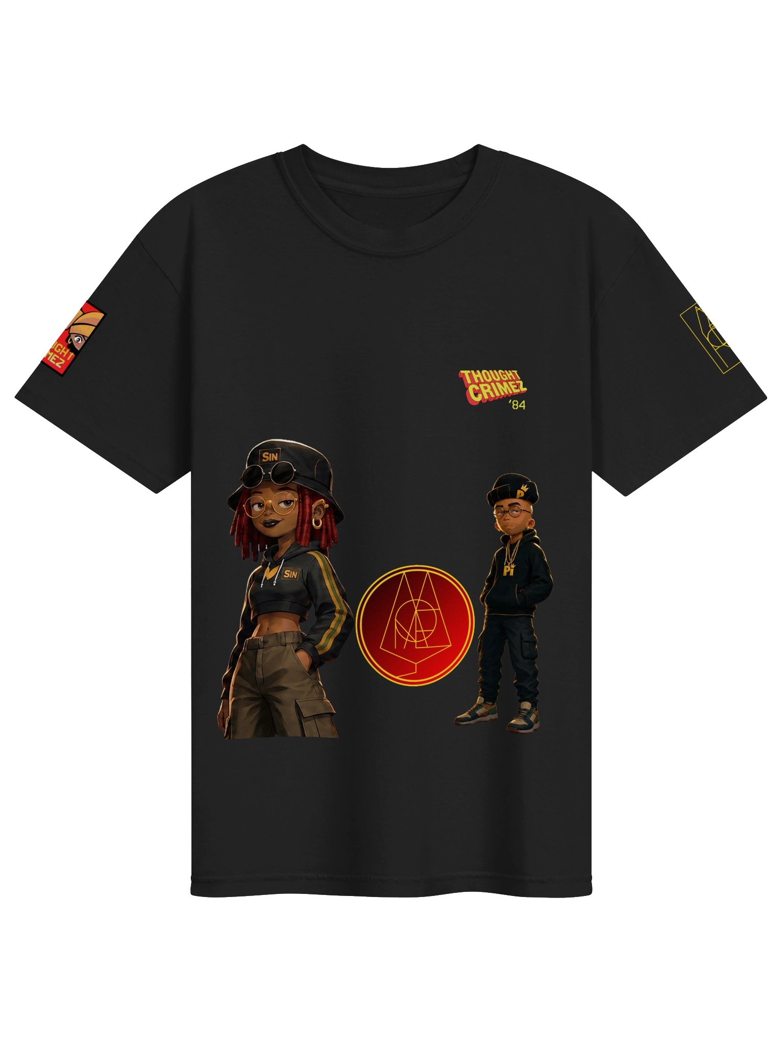 Thought Crimez ’84 GALACTIC Graphic Tee product image (1)