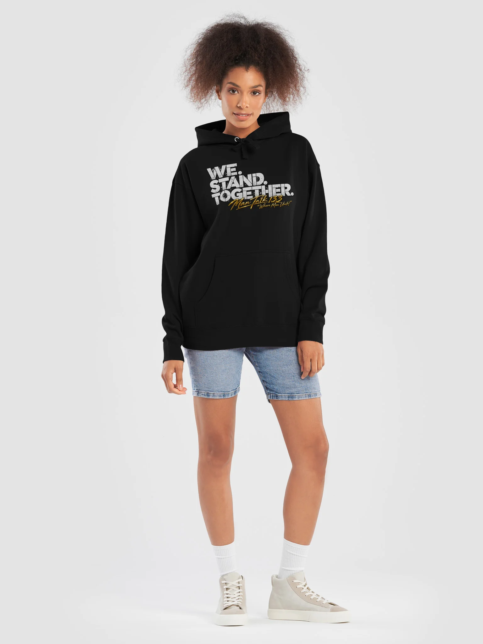 WE. STAND. TOGETHER. Sweatshirt — Brotherhood in Every Thread | Man Ta1k 133 product image (62)