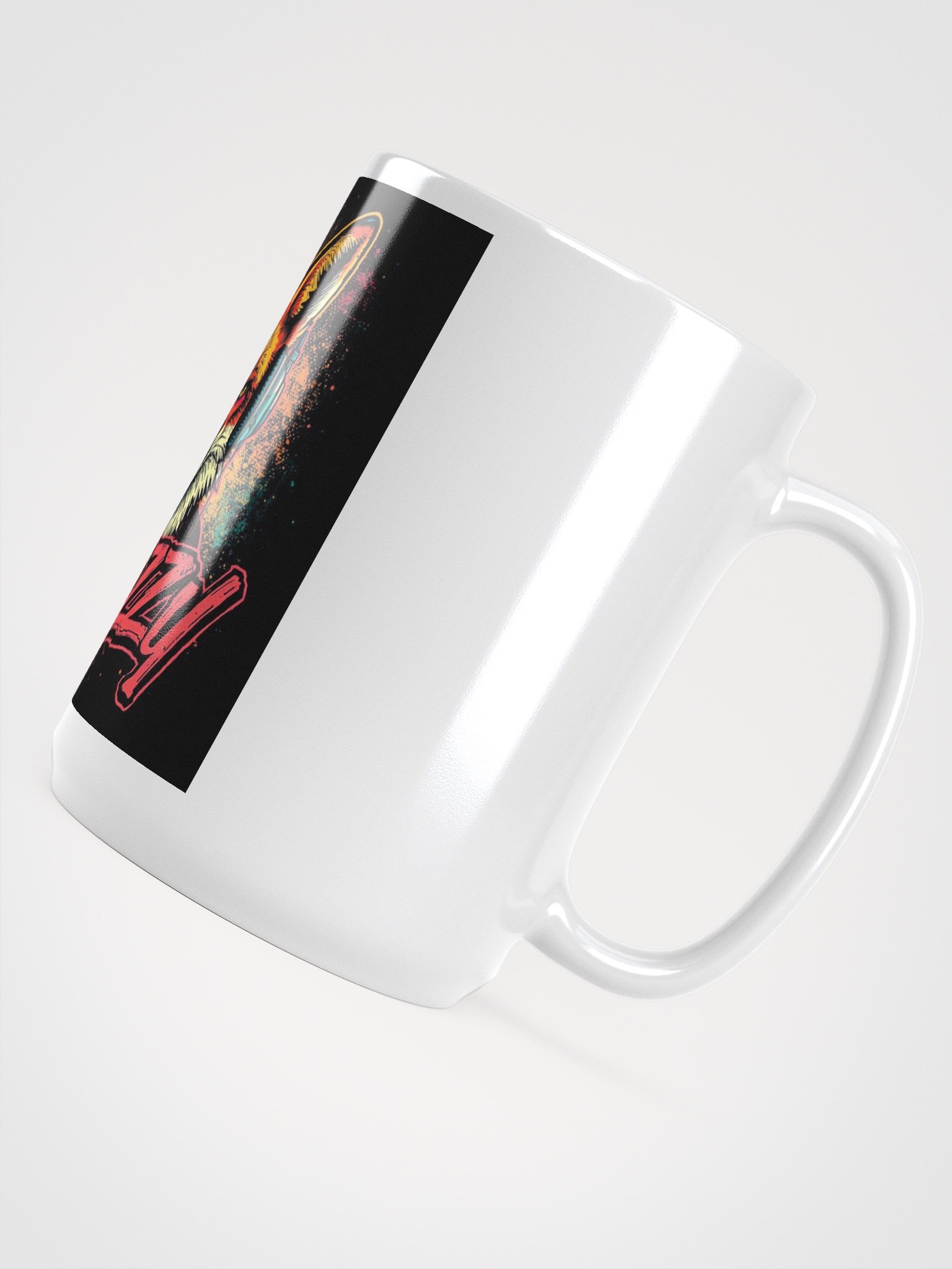 Dj Fuzzy Mug white product image (5)