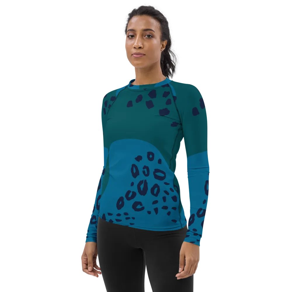 Leopard Dream Women's Rash Guard product image (3)
