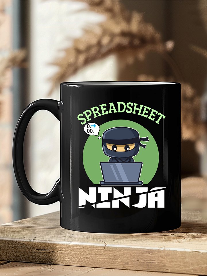 Spreadsheet Ninja Coffee Mug – Funny Accountant Mug – Perfect Gift for Finance Professionals product image (2)