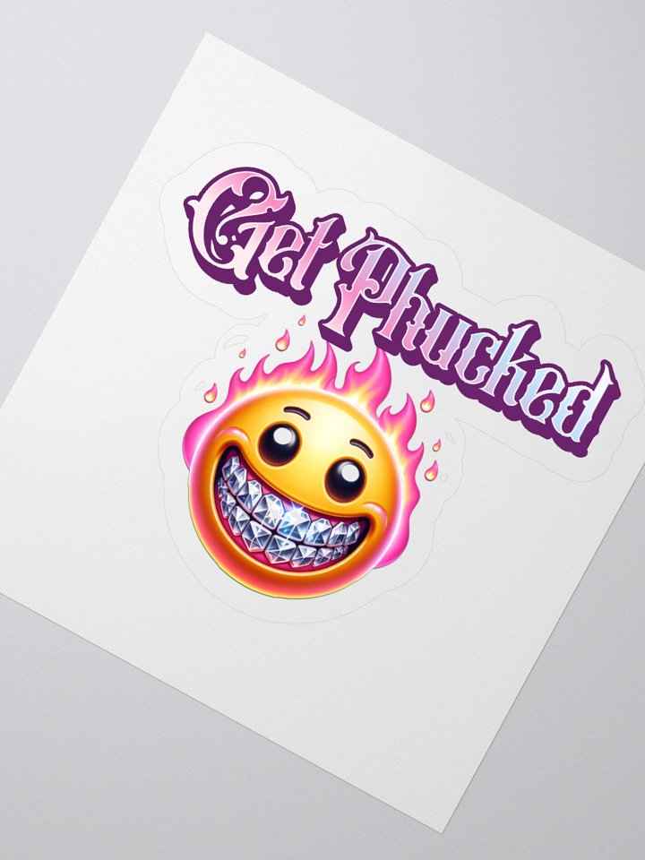 Get Phucked Kiss Cut Stickers product image (5)