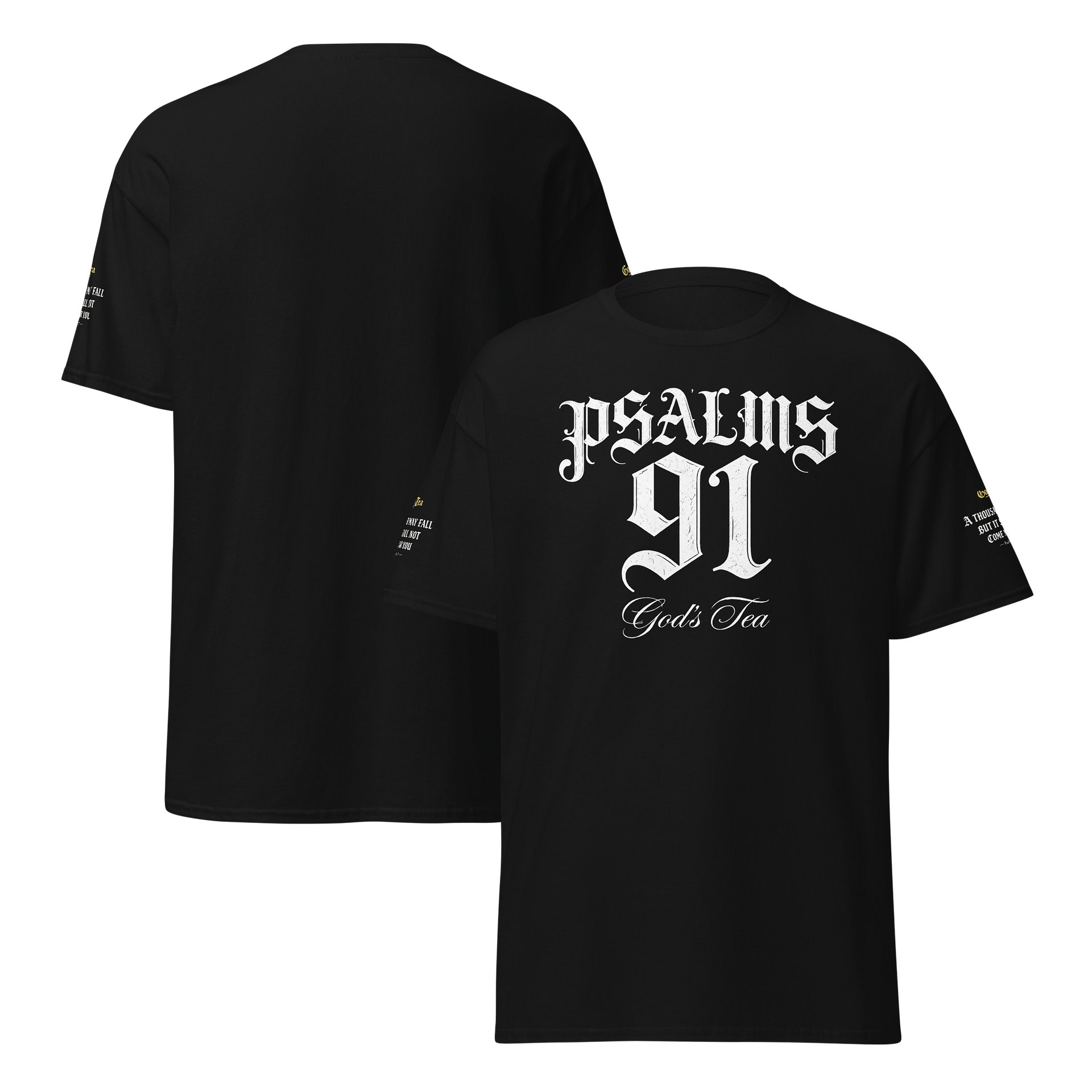 Psalm 91 Code 91 Gothic Tee product image (13)