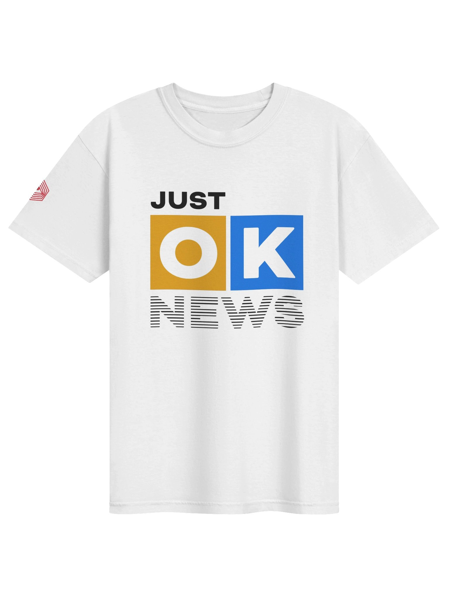 Just OK News Tee - Light product image (1)