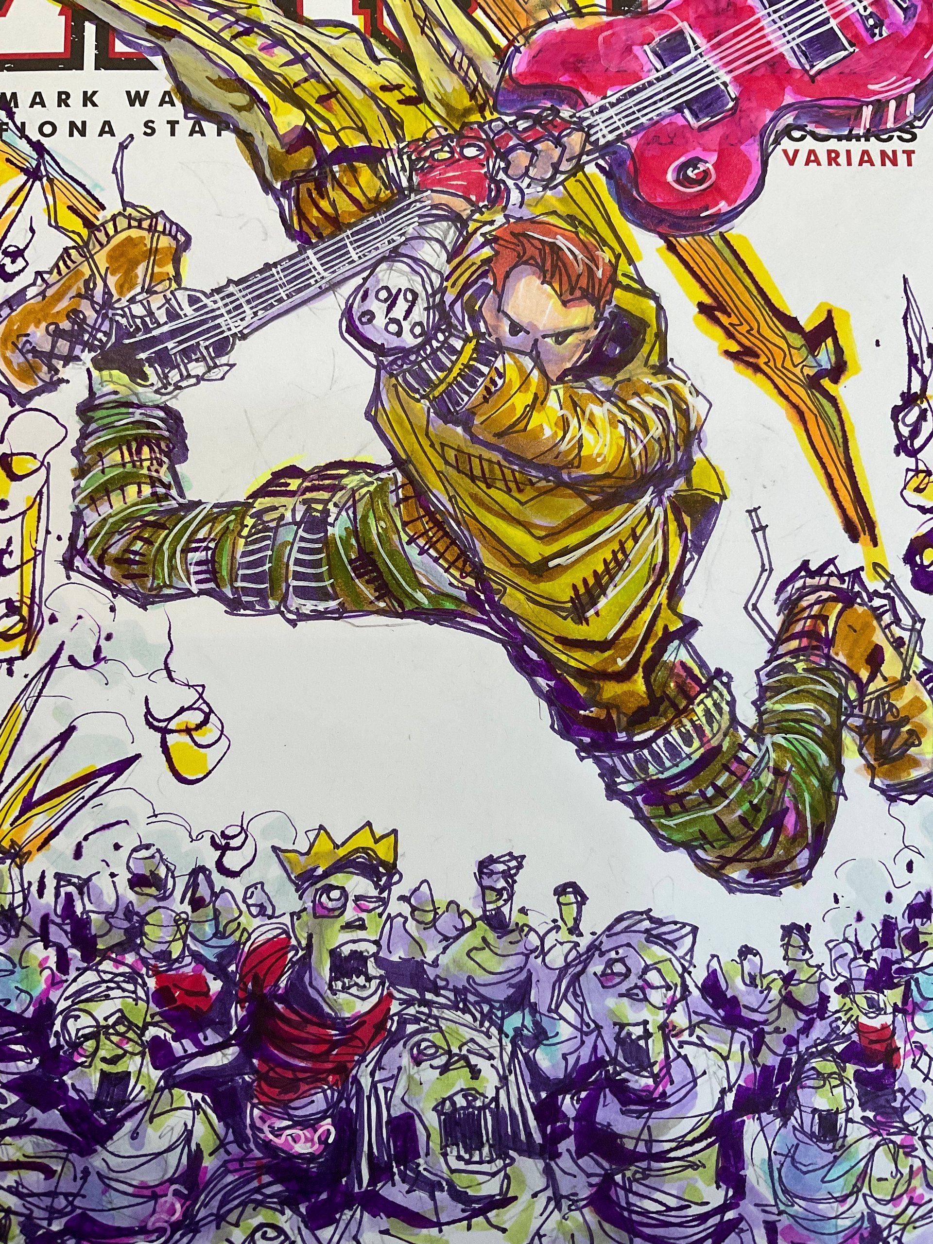All New Archie: Zombie Apocalypse Archie - Original Artwork product image (1)