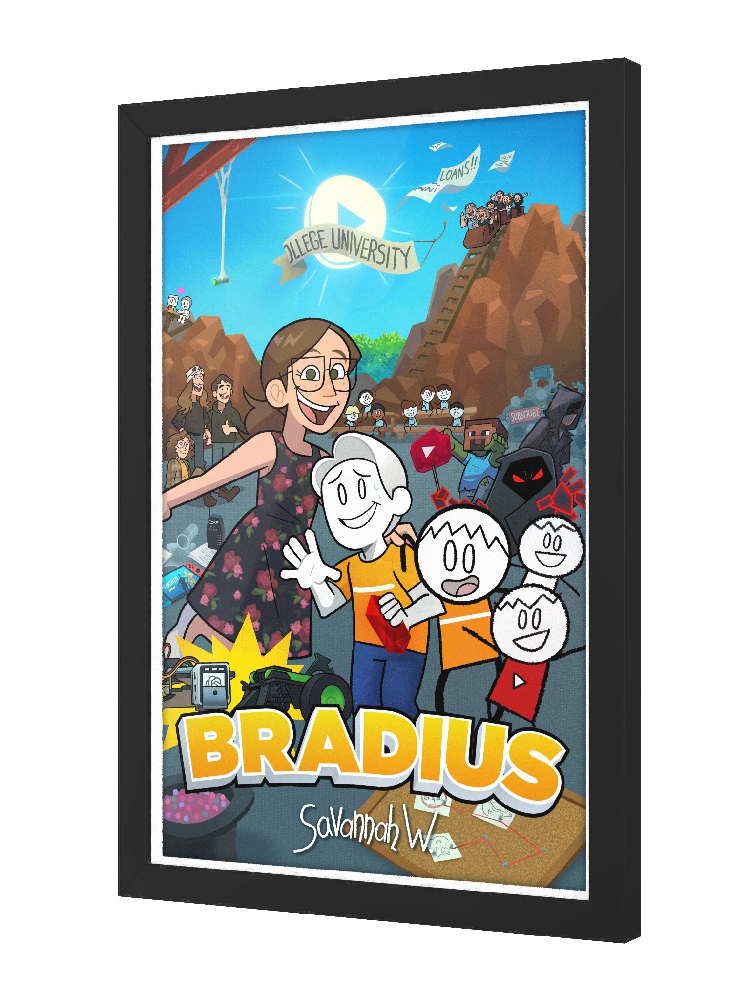 Bradius (Complete Series) Framed Poster product image (2)