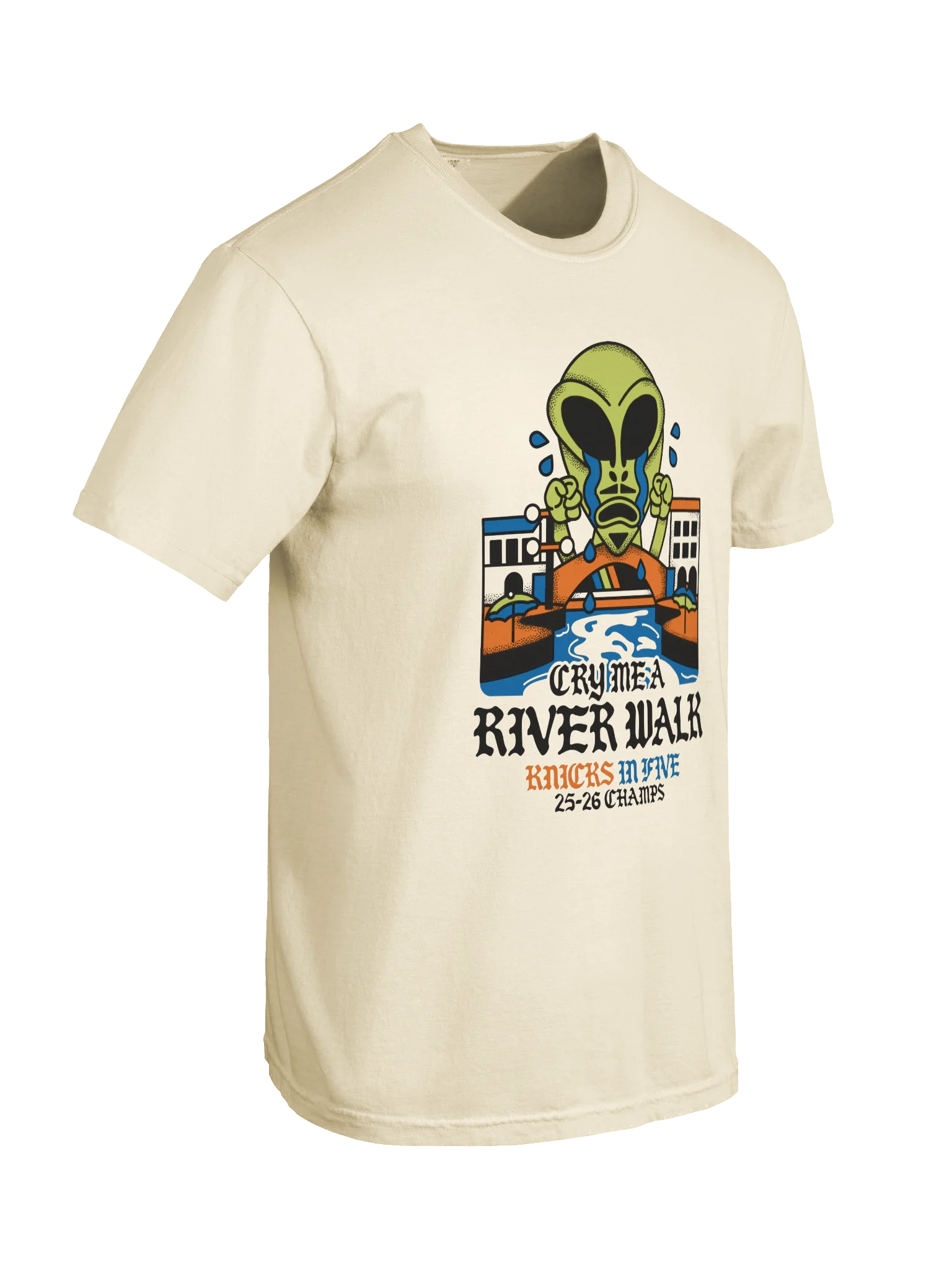 Cry Me A River Walk Knicks Champs Tee product image (6)