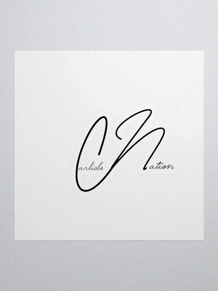CN Cursive Sticker product image (1)