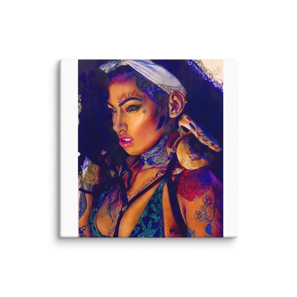 Lecherryyy Colored Pencil Drawing Canvas product image (2)
