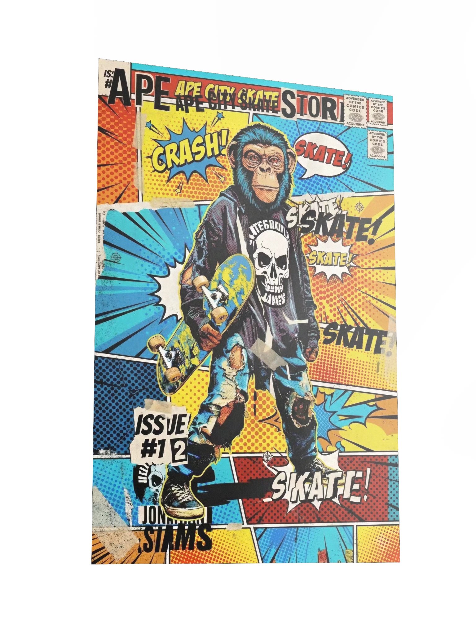 APE-SKATER // ISSUE #12: "METROPOLIS CHAOS" product image (6)