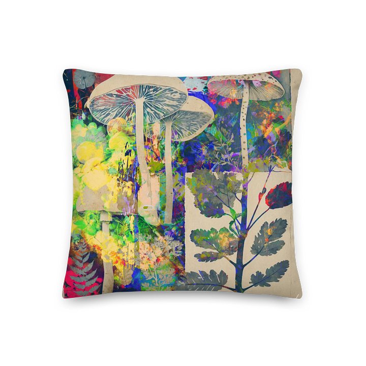 Woodland Magico by Edward Martin Mushroom Magic Pillow product image (3)