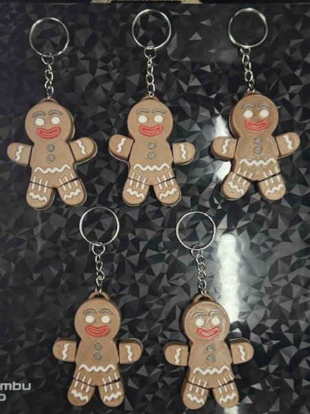 GRINGER BREAD MAN KEYCHAIN product image (1)
