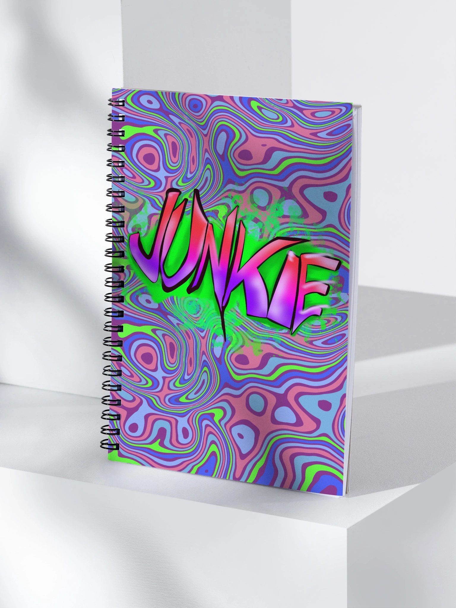 “Graffiti Surge” – Junkie Project Notebook product image (4)