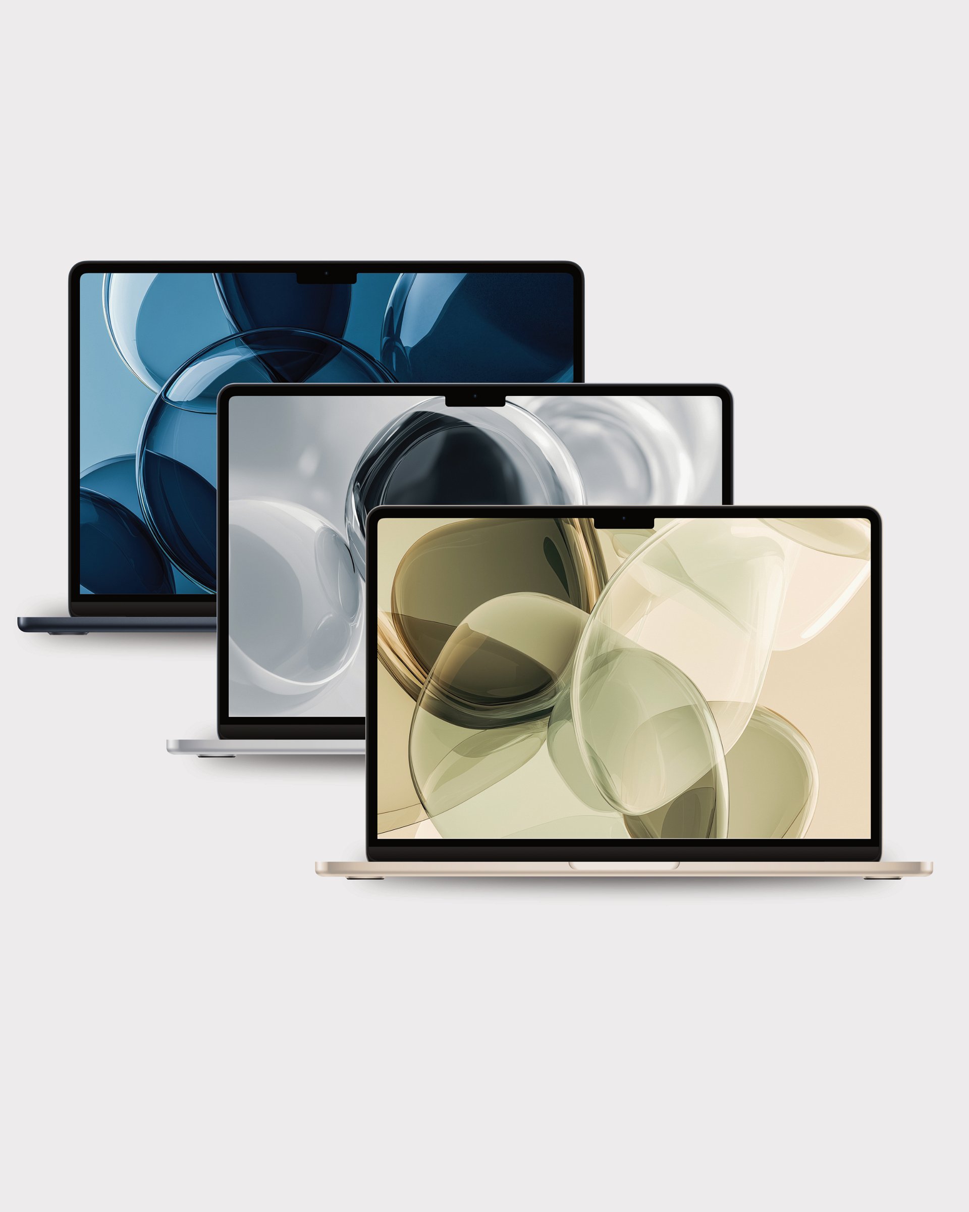 Aqua Glass 8K Wallpaper Pack product image (3)