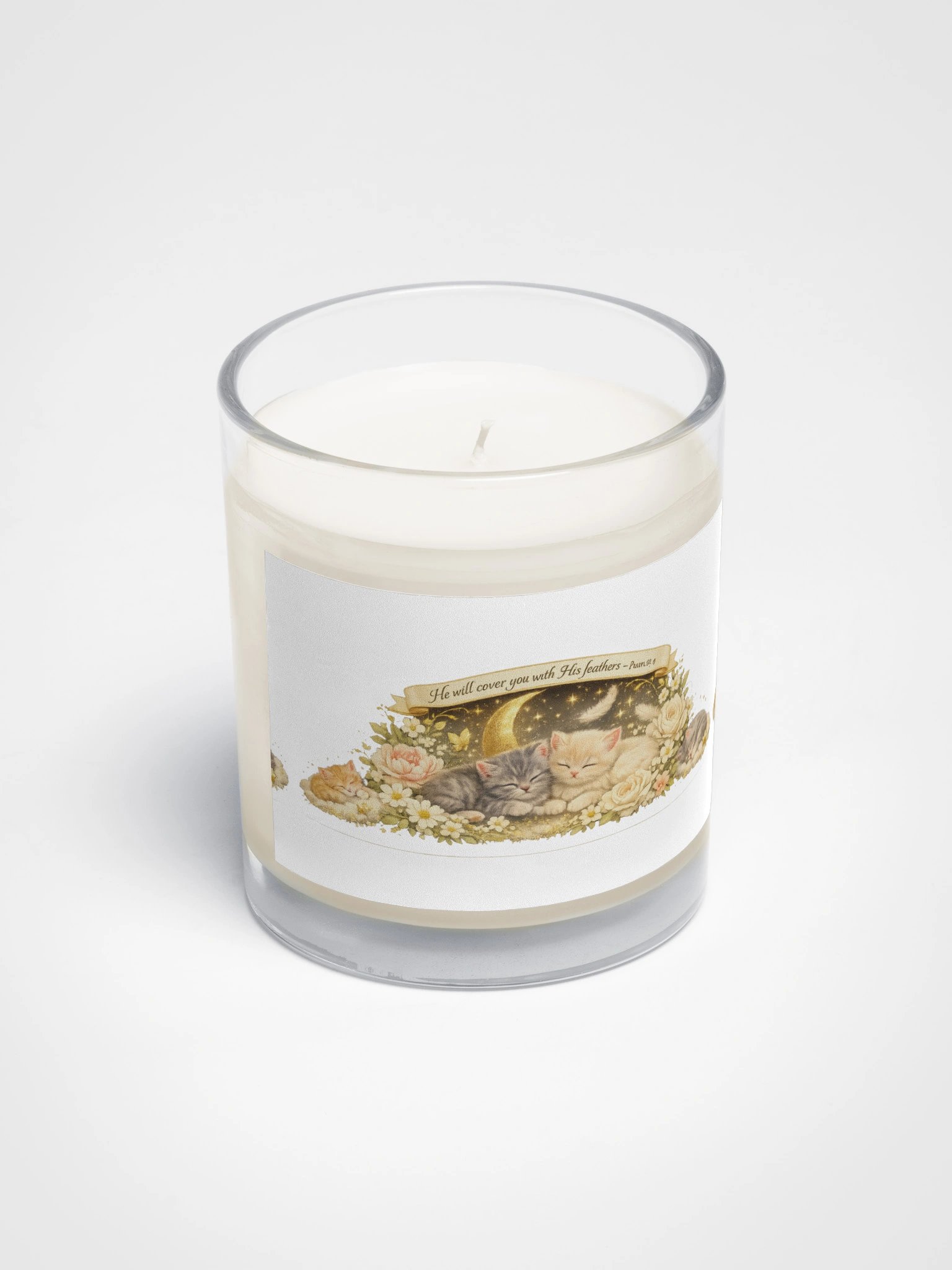 Psalm 91 Sleepy Kittens Candle collection product image (2)