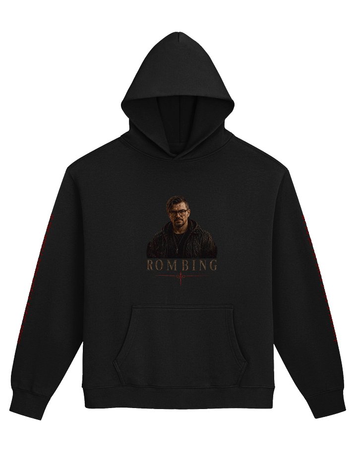 Rombing Dark Portrait Relaxed Hoodie product image (2)
