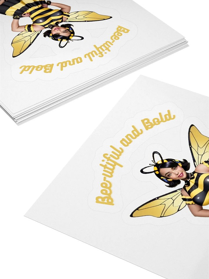 Bee Yourself Kiss Cut Stickers product image (2)