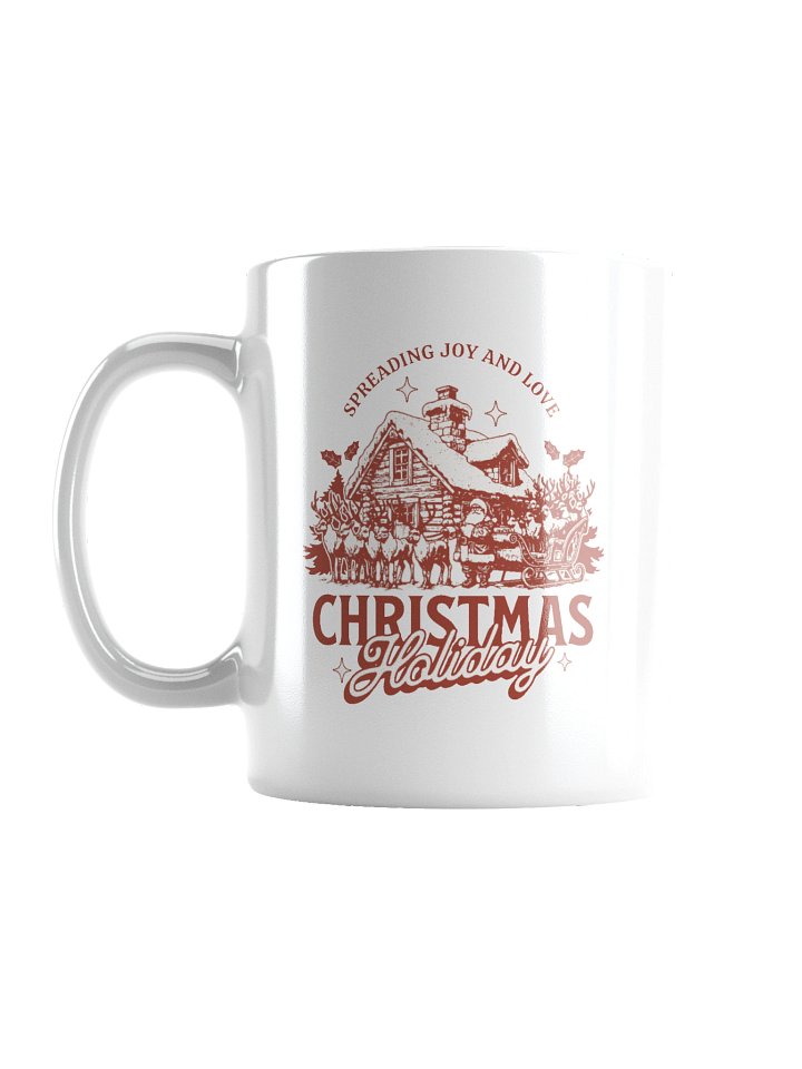 Cozy Up with a Winter Wonderland Reindeer Coffee Mug product image (1)