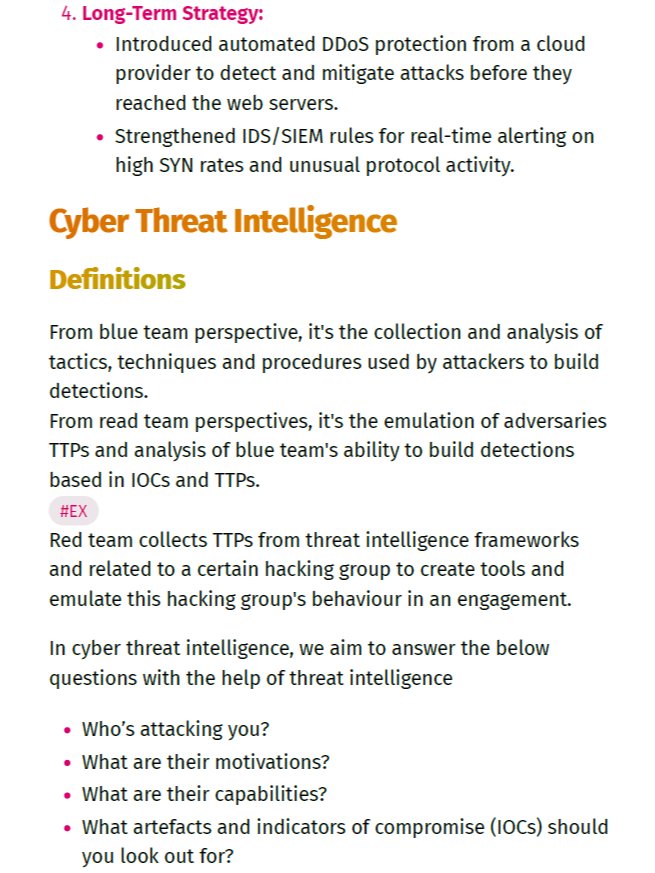 Blue Team Cyber Security & SOC Analyst Study Notes product image (6)