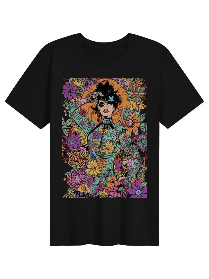 Blooming Muse Floral Graphic Supersoft Tee product image (1)
