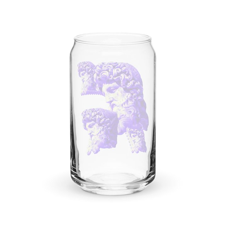 Zeus Glitch Can-Shaped Glass product image (2)