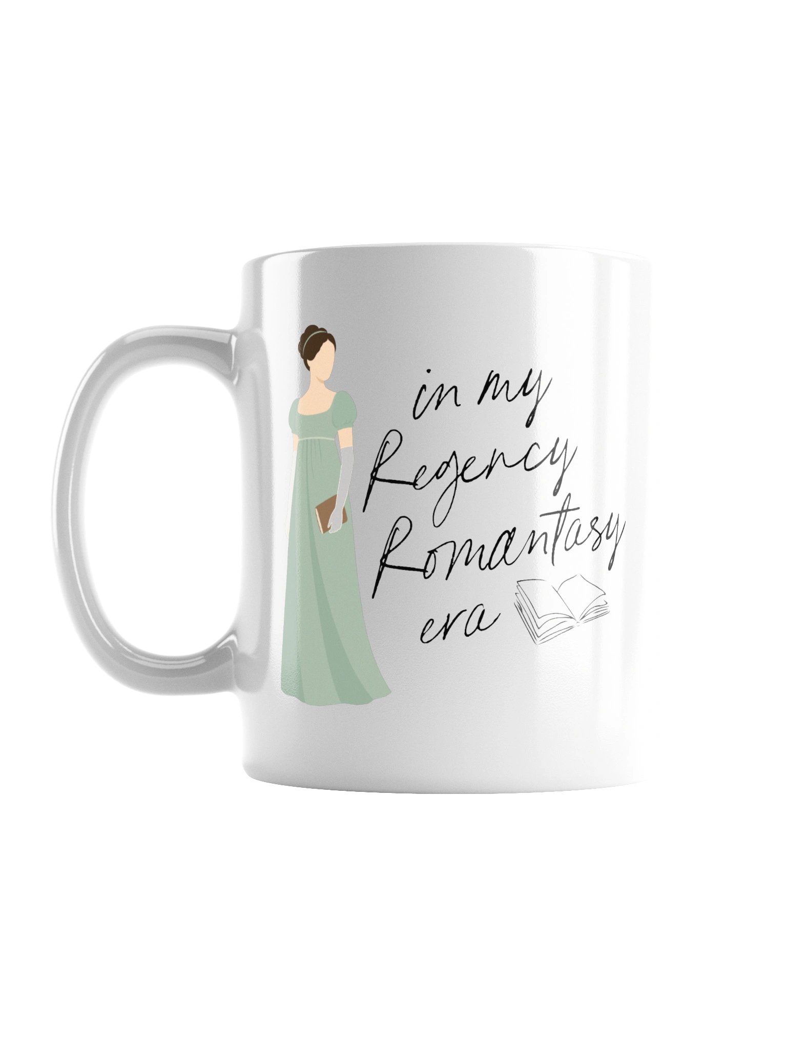 Regency Romantasy Era Mug | GREEN product image (1)